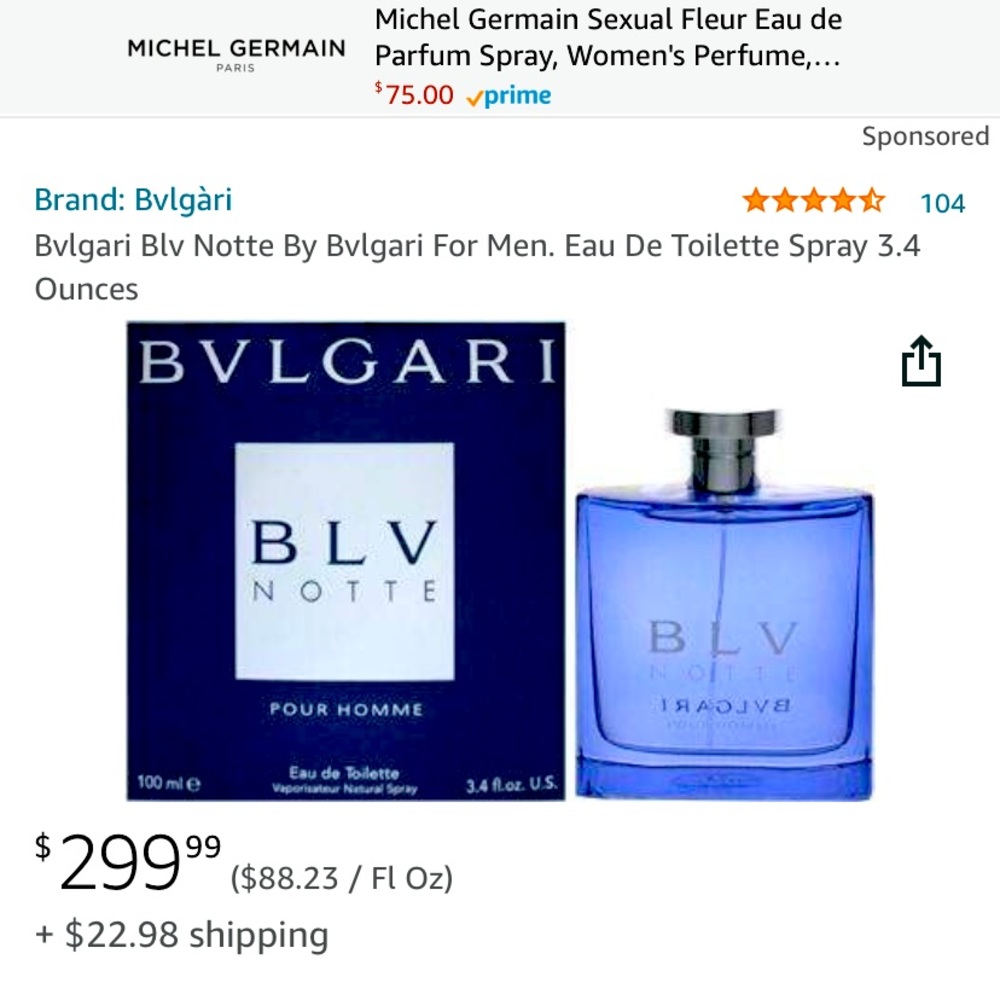 Discontinued blv notte